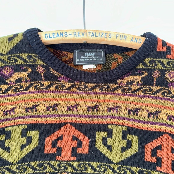 Vintage 80s sears sweater - Picture 3 of 6